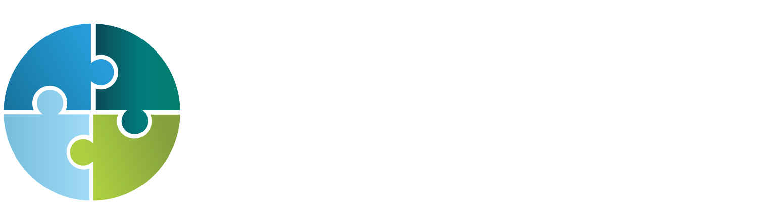 White Logo Eco Synergy Logo